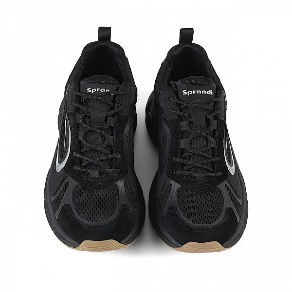 Мужские беговые кроссовки Sprandi Impulse, Черный/Серебристый