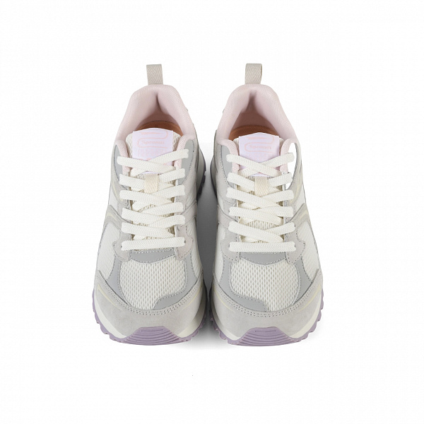 7W126L25-4 Женские универсальные кроссовки Sprandi, Светло-серый/Розовый/Фиолетовый