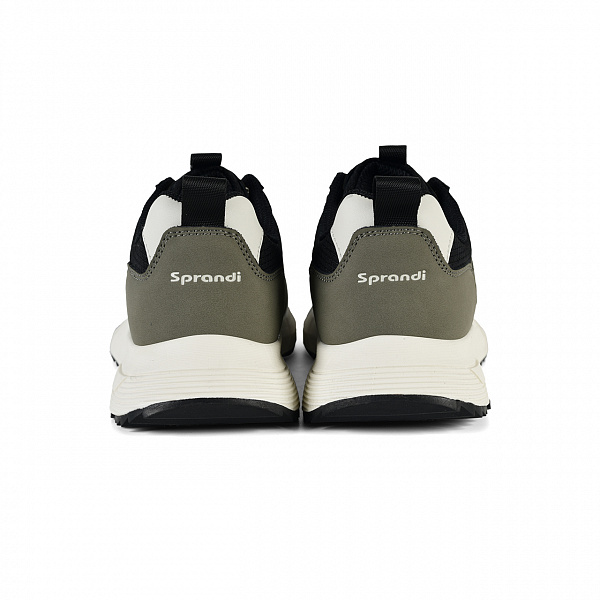 7M325L15-2 Мужские универсальные кроссовки Sprandi, Черный/Хаки/Бежевый