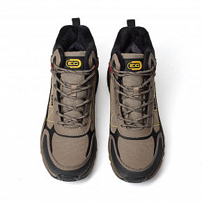 Мужские универсальные кроссовки хаки/черный/оранжевый 7M424A07