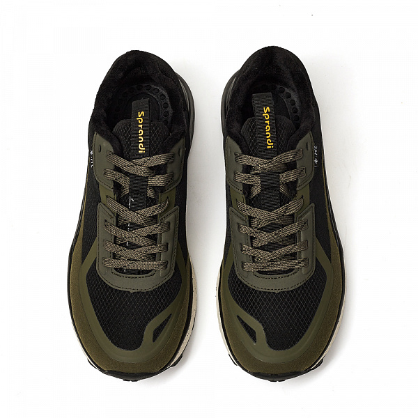 Мужские универсальные кроссовки Sprandi, черный/хаки P214