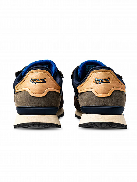 Мужские универсальные кроссовки Sprandi, коричневый/синий/бордовый P221