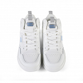 7W325K03-4 Женские кеды Sprandi, Оригинальный белый/Небесно-голубой