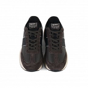 7M325L18-3 Мужские универсальные кроссовки Sprandi, Темно-коричневый/Черный/Темный рис