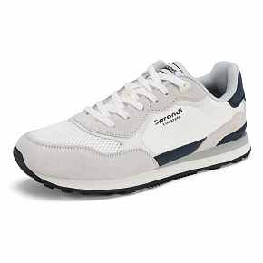 Мужские универсальные кроссовки Sprandi Classic Stride, Бежевый/Синий