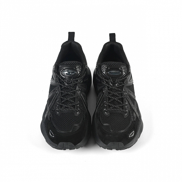 7M226C93-1 Мужские беговые кроссовки в классическом дизайне Sprandi, Черный/Серый