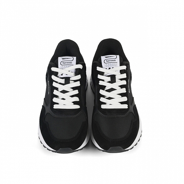 7W126L16-1 Женские универсальные кроссовки Sprandi, Черный/Белый