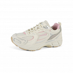 7W226C87-3 Женские беговые кроссовки в классическом дизайне Sprandi, Белый/Серебро/Розовый