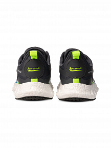 Мужские беговые кроссовки Sprandi, черный/зеленый P248