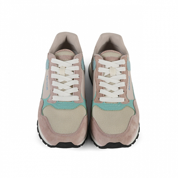7W126L74-5 Женские универсальные кроссовки Sprandi, Бежевый/Голубой