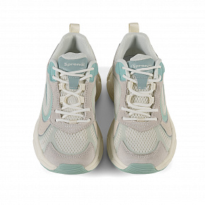 Женские беговые кроссовки Sprandi Rush, Бежевый/Зеленый