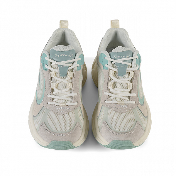 Женские беговые кроссовки Sprandi Rush, Бежевый/Зеленый